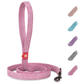 Recycled Cotton Dog Leash 6 Ft Eco Friendly Collar for Small Medium Large Dogs Reflective Dog Leash Strong Leashes