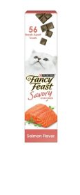 Purina Fancy Feast Savory Cravings, Soft Cat Treats, Salmon, 1 oz Box