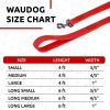 Red Waterproof Dog Leash 6 Ft x 3/5 inch Anti Slip Dog Leash for Large Dogs Small and Medium Dogs Heavy Duty Dog Leash with Water and Dirt Resistant