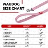 Recycled Cotton Dog Leash 6 Ft Eco Friendly Collar for Small Medium Large Dogs Reflective Dog Leash Strong Leashes