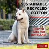 Recycled Cotton Dog Leash 1in x 6 Ft Eco Friendly Collar for Small Medium & Large Dogs Reflective Dog Leash Strong Leashes for Large Breed Dogs Puppy