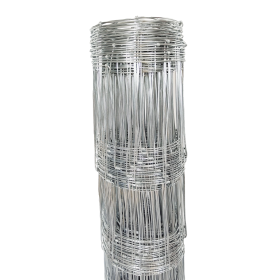 Farm Fence 5ft X 164ft 13Gauge Heavy Zinc Coating Cattle Fence,Galvanized Field Wire Fencing Deer Fence,Goat Fence,Hog Wire Fencing For Yard Live (Option: 5ft X 164ft 13Gauge)