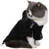 Dogs Cat Raincoat Camouflage Camo  Windbreaker Stylish Dog Rain Jacket, Water Resistant with Reflective Stripes