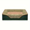 Removable And Washable Pet Dog Sofa And Dog Bed, Dog Nest,  Pet Bed Sofa, Comfortable And Soft, Cat Sofa Bed With Raised Edges To Protect The Neck