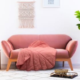 Dog Blanket Decor 3D Leaves Shaped Pet Blanket Cushion Household Dog Bed Cat Bed Pet Blanket Warm Soft Plush Blankets for Dog Blankets and Cat Blanket (Color: as picture)