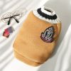 Pet Sweater For Small & Medium Dogs; Knitted Dog Vest Cat Clothes; Winter Pet Apparel